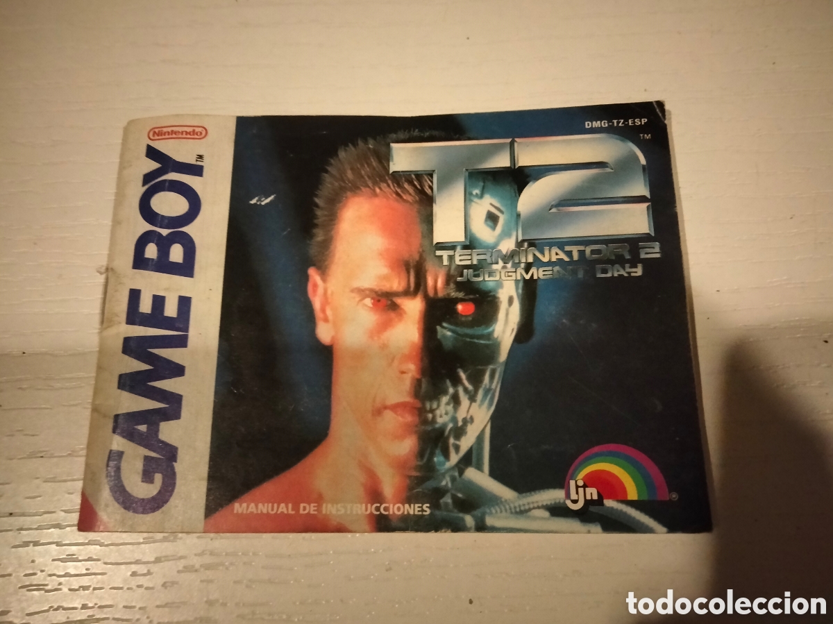 Videojuegos y Consolas: Manual de instrucciones Terminator 2 Game Boy