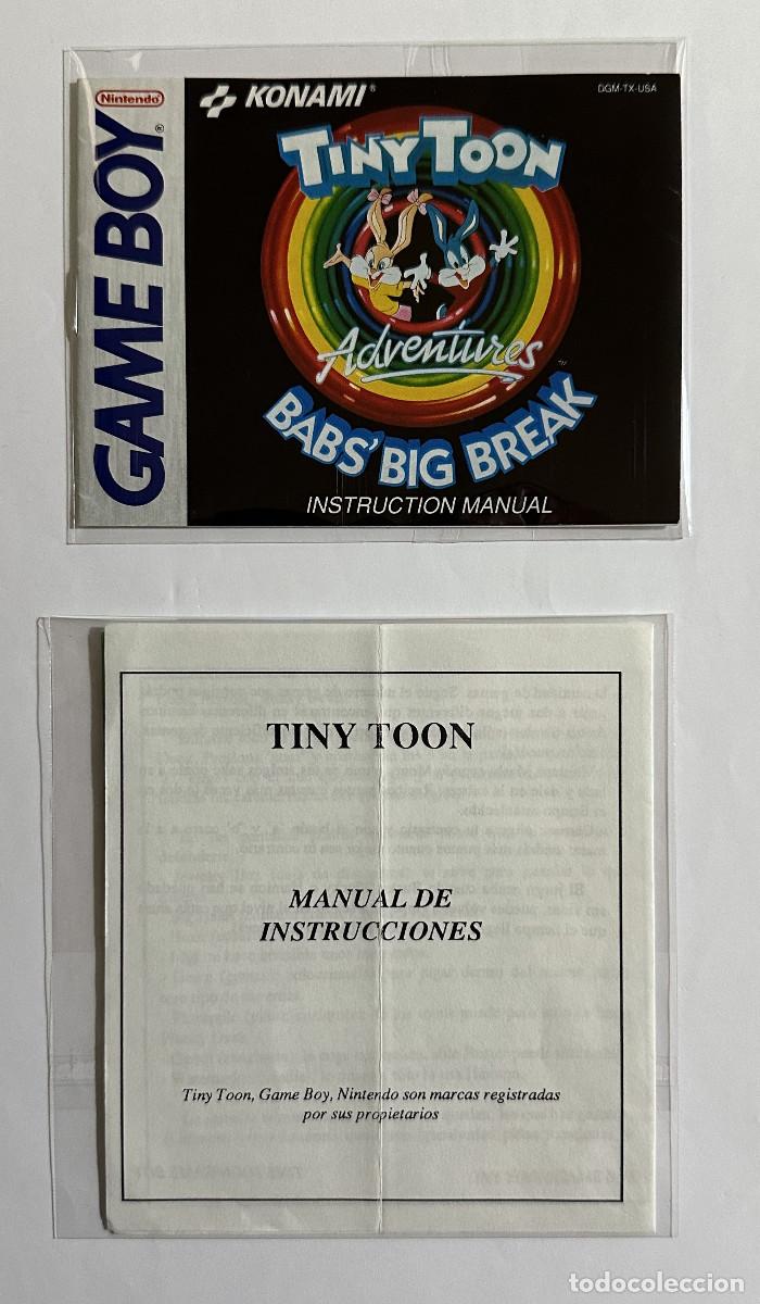 Videojuegos y consolas: Tiny Toon Babs Big Break Game Boy USA (ESP) - Foto 8
