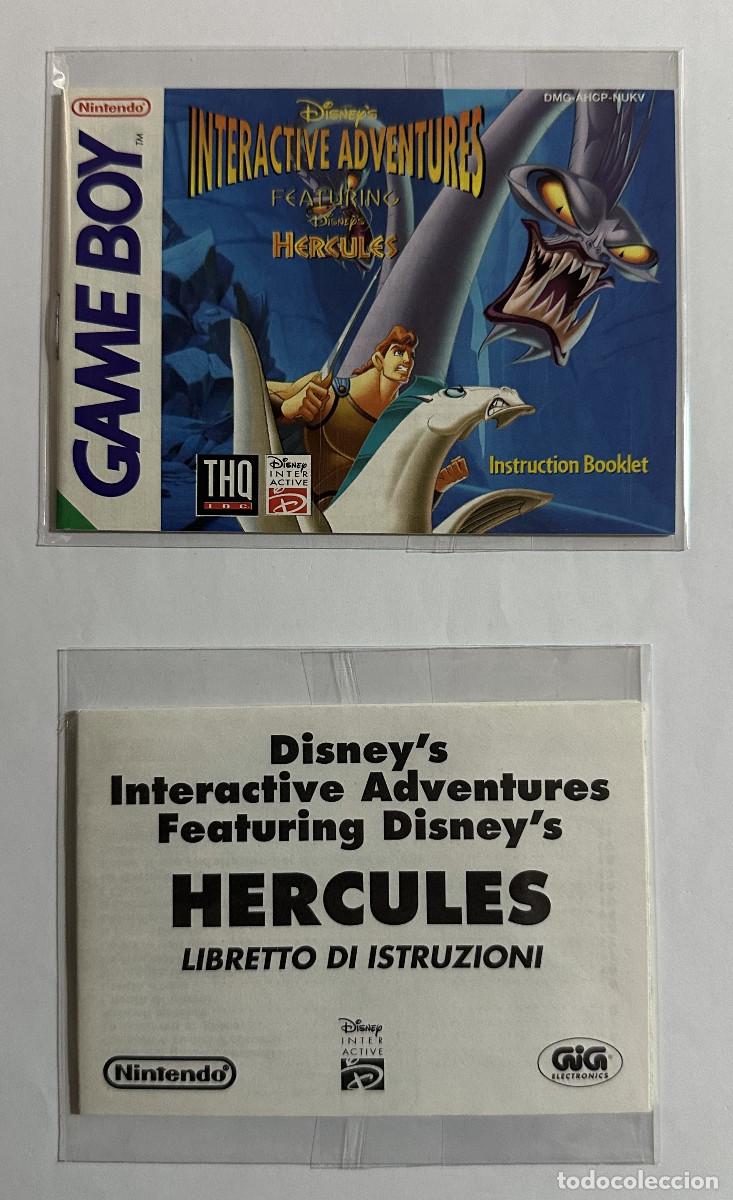 Videojuegos y consolas: Hercules Game Boy UKV (ITA) - Foto 6