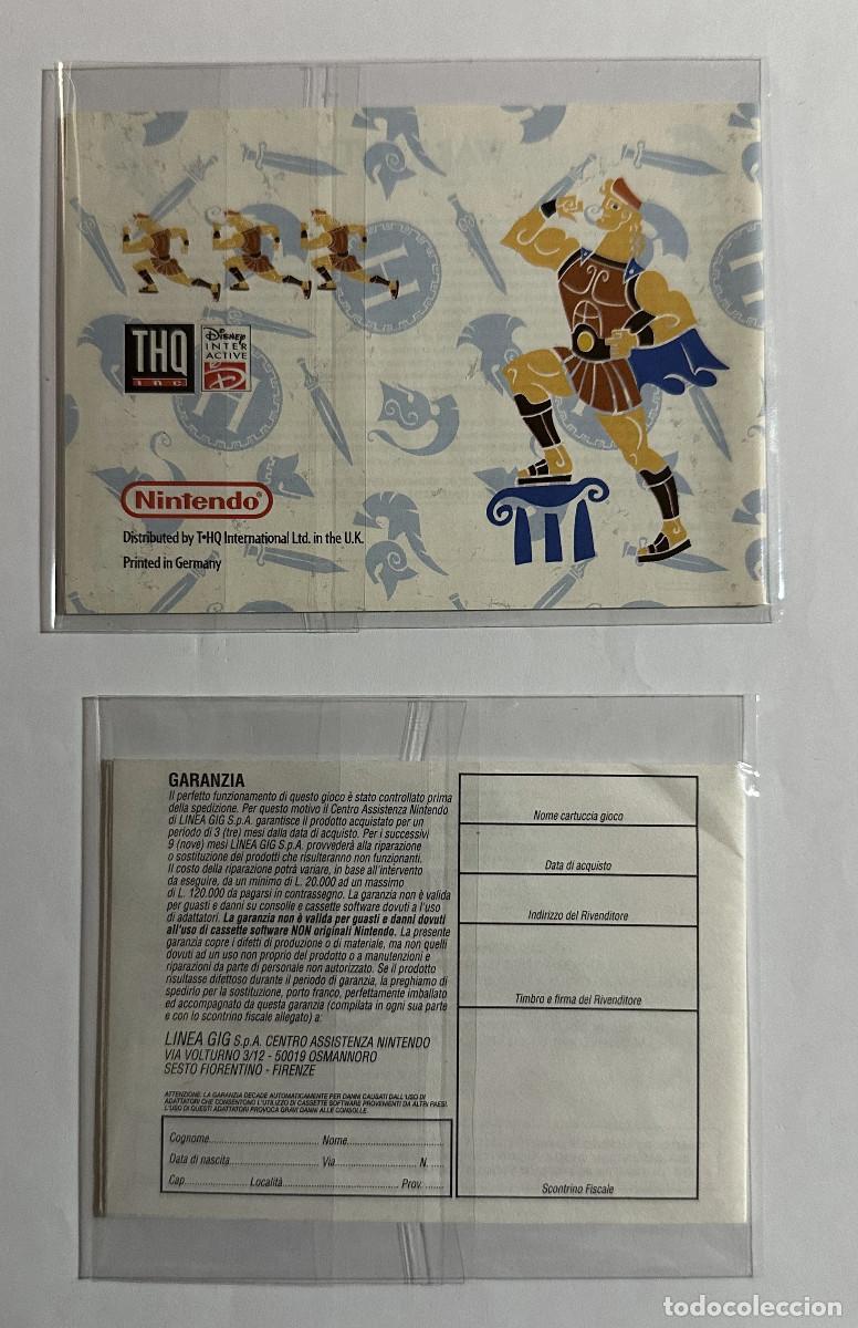 Videojuegos y consolas: Hercules Game Boy UKV (ITA) - Foto 7