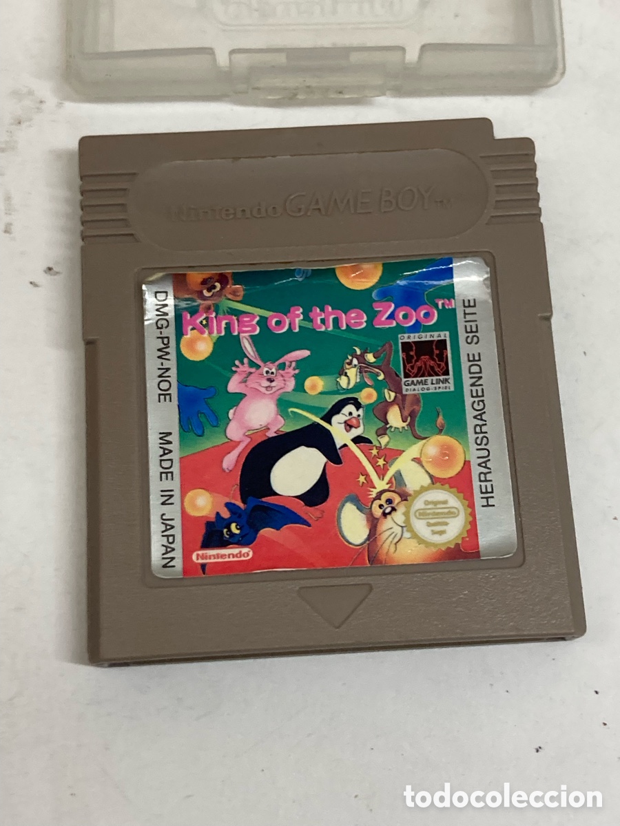 Videospiele und Konsolen: cartucho original del videojuego &rdquo;King of the Zoo&rdquo; para Nintendo Game Boy