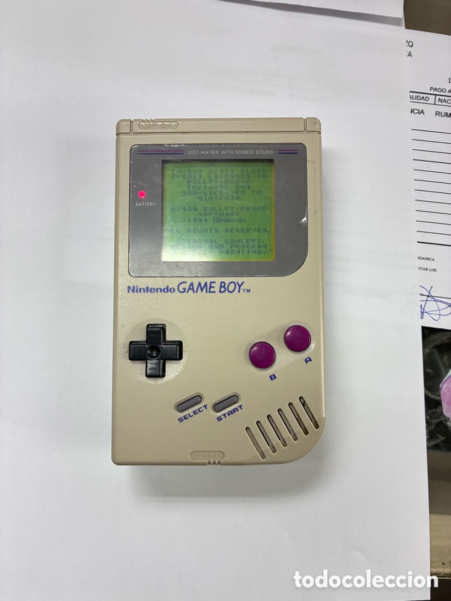 Videospiele und Konsolen: Consola Nintendo Game boy 1989 funciona bien