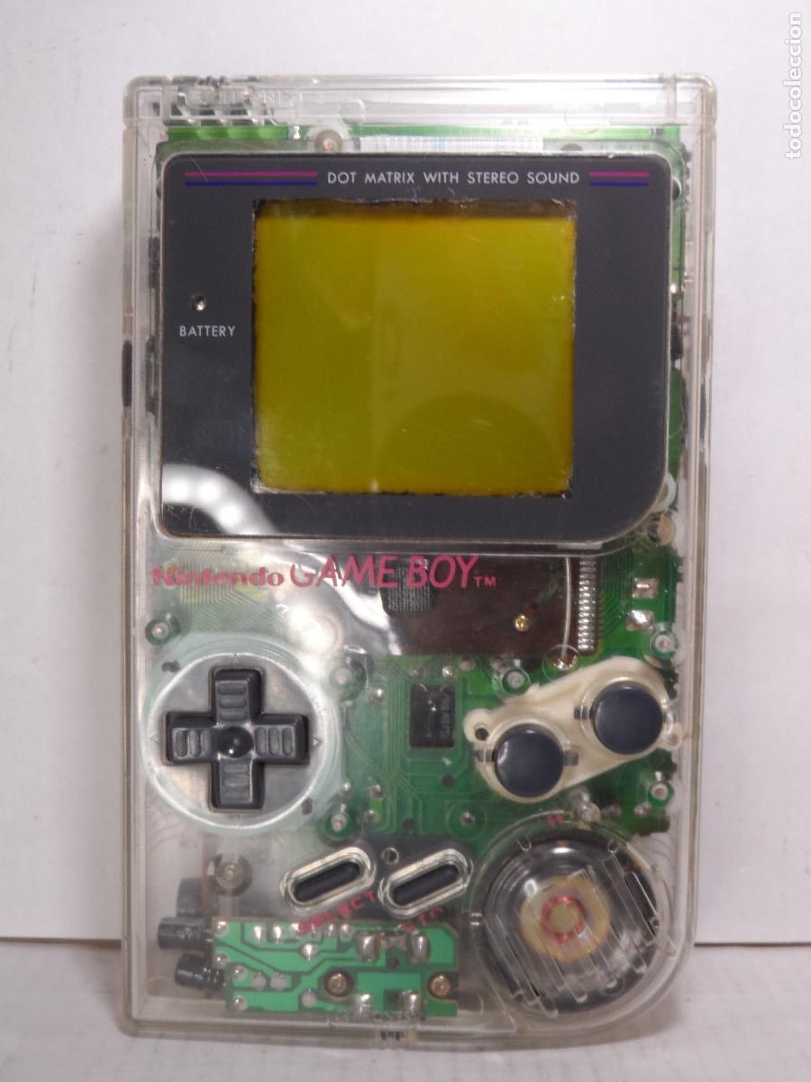 Videojuegos y Consolas: CONSOLA GAME BOY DMG PLAY IT LOUD CLEAR / TRANSPARENTE