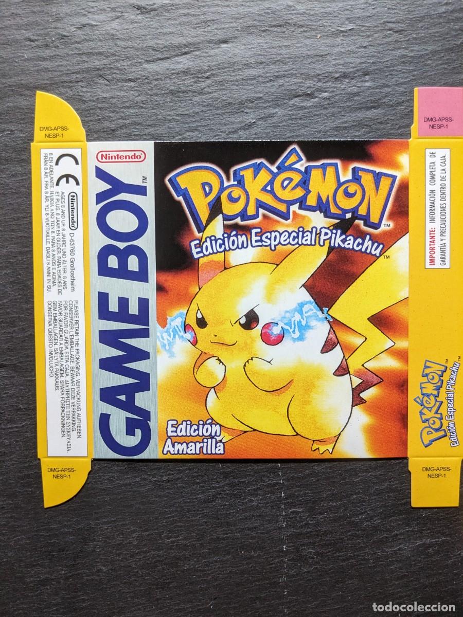 Videojuegos y Consolas: Caja repro Game Boy juego Pokemon Amarillo