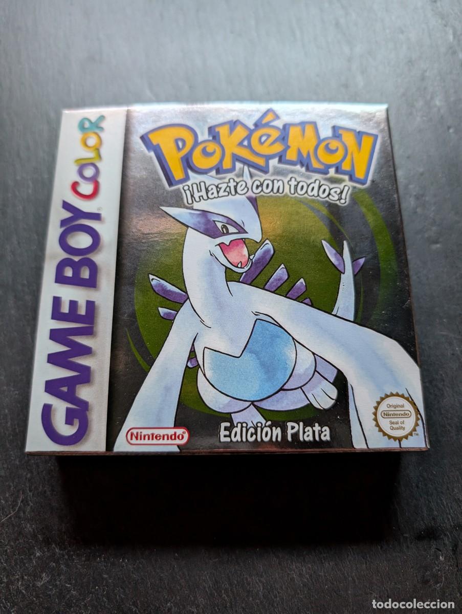 Videojuegos y Consolas: Caja repro Game Boy juego Pokemon Plata