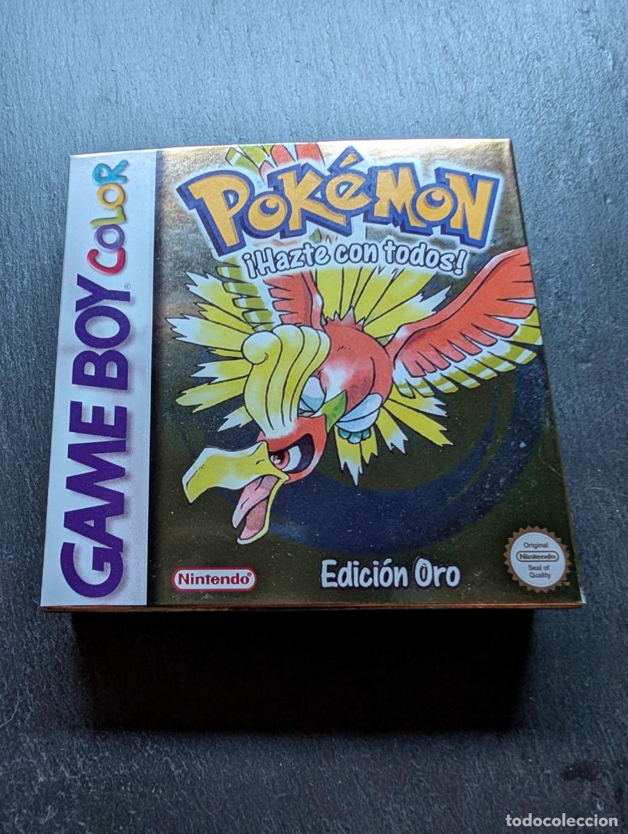 Videojuegos y Consolas: Caja repro Game Boy juego Pokemon Oro