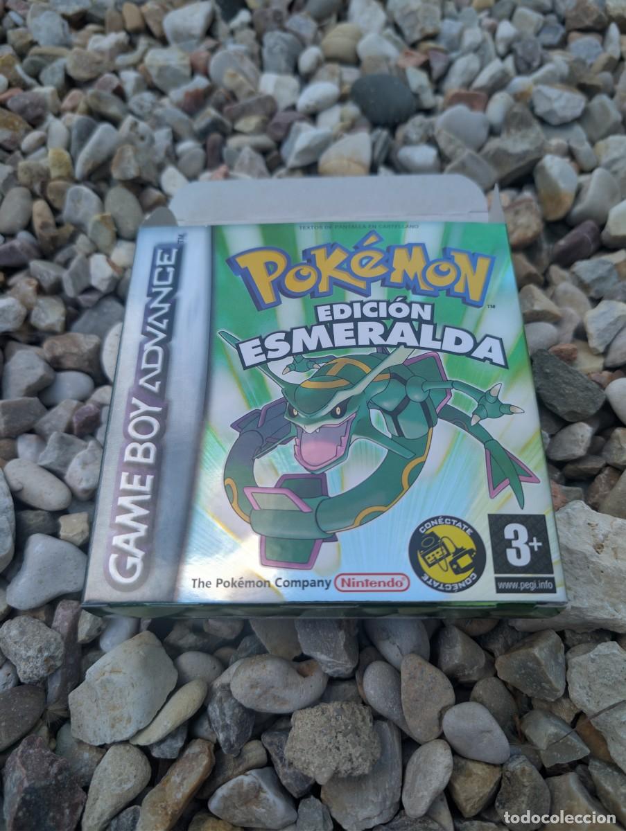 Videojuegos y Consolas: Caja repro Game Boy juego Pokemon Esmeralda