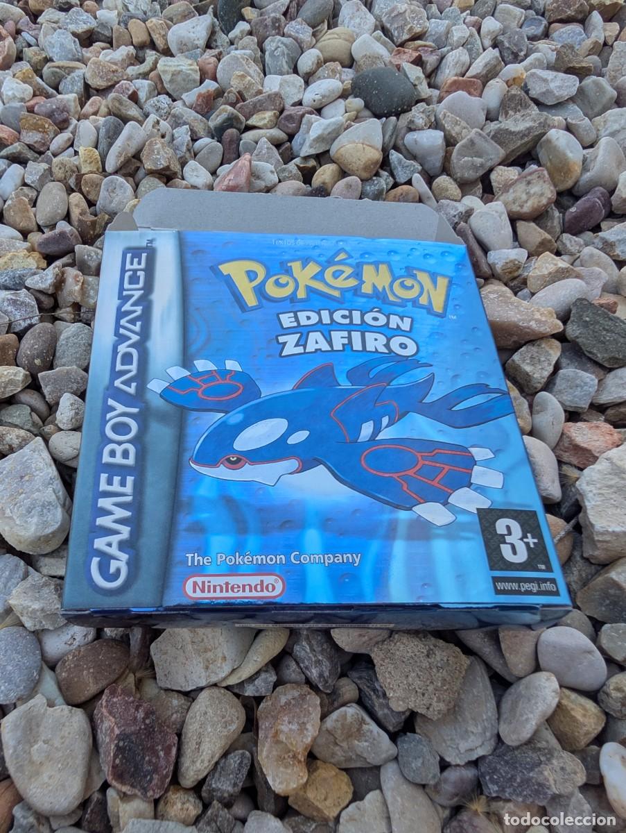 Videojuegos y Consolas: Caja repro Game Boy juego Pokemon Zafiro