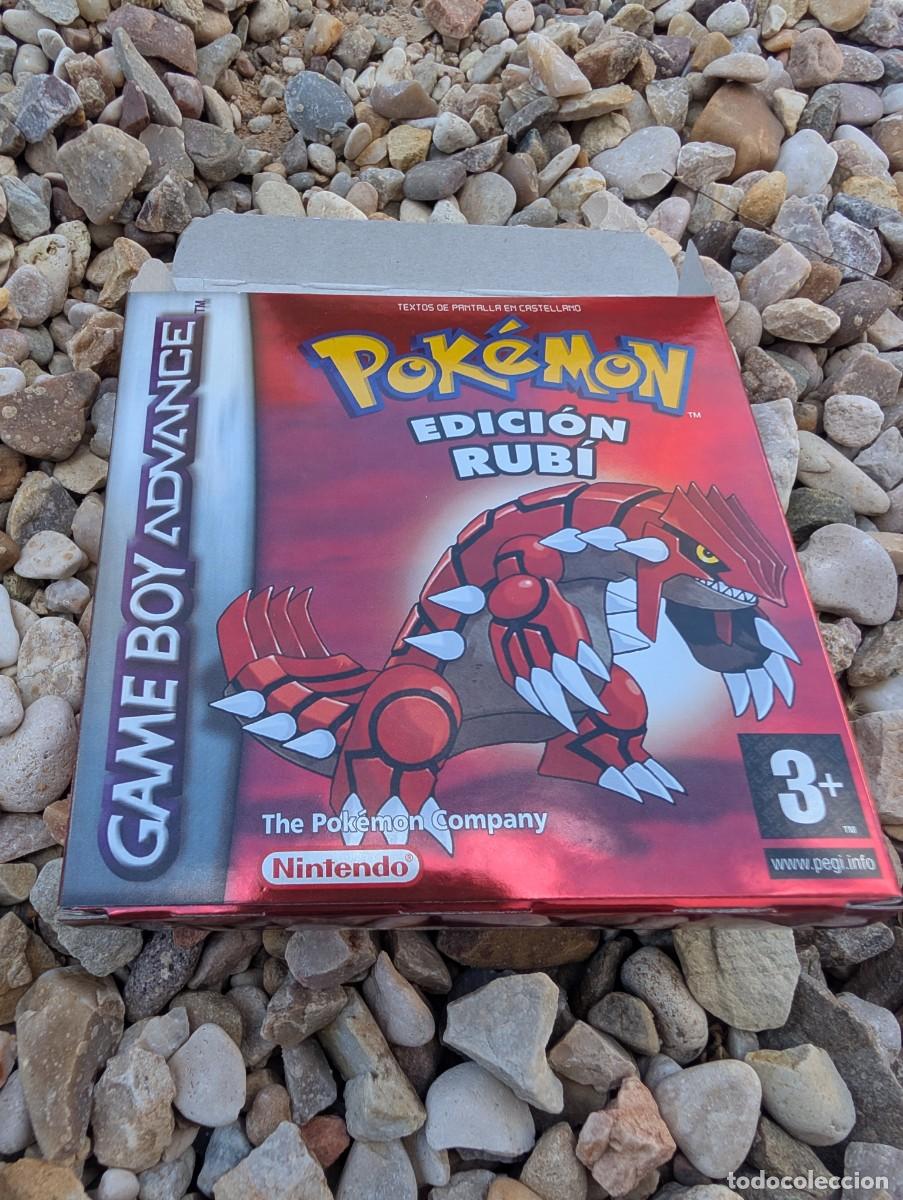 Videojuegos y Consolas: Caja repro Game Boy juego Pokemon Rubi