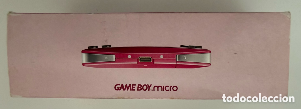 Videojuegos y consolas: Game boy micro rosa completa - Foto 2