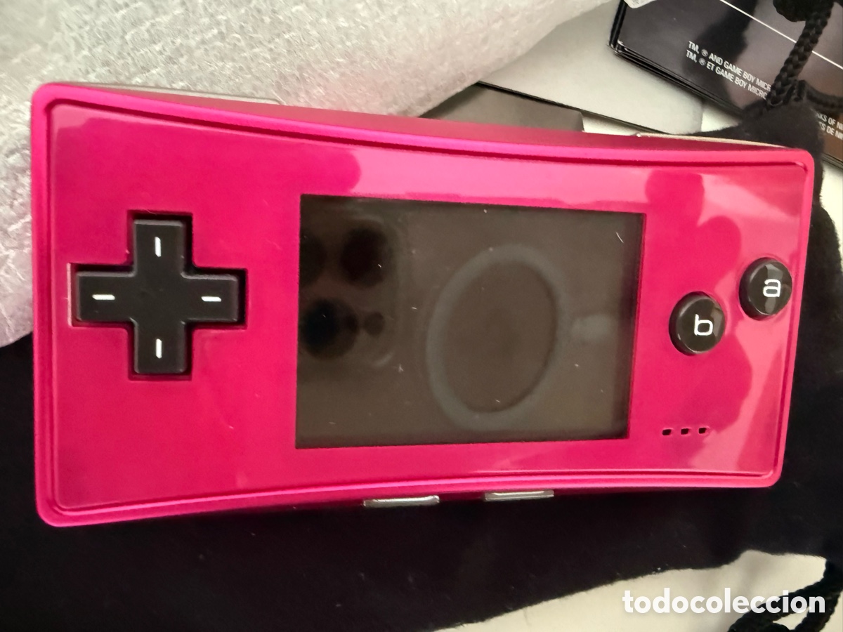 Videojuegos y consolas: Game boy micro rosa completa - Foto 8