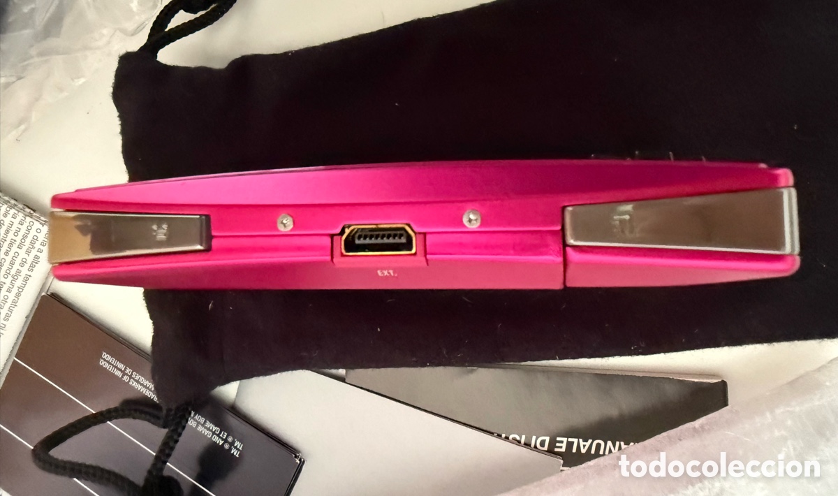 Videojuegos y consolas: Game boy micro rosa completa - Foto 9