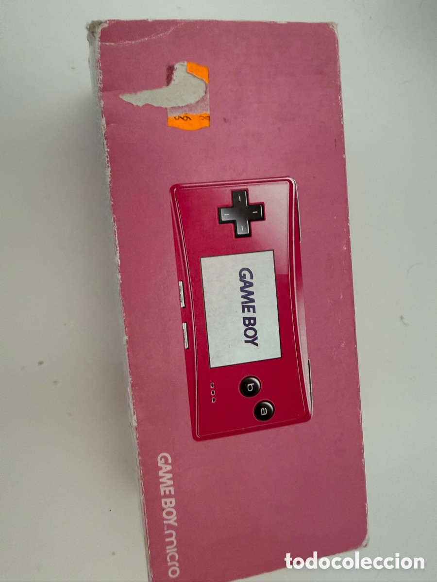 Videojuegos y Consolas: Game boy micro rosa completa