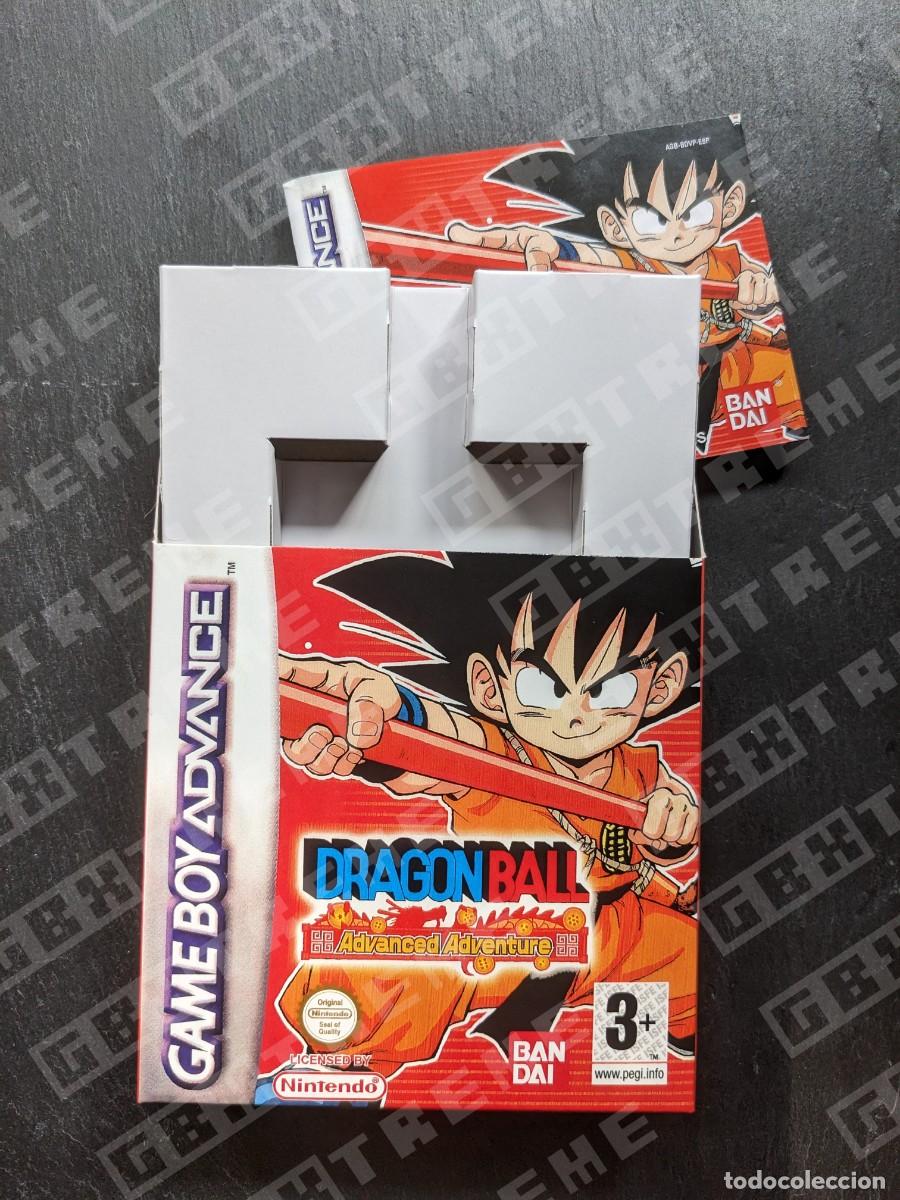 Videojuegos y Consolas: Caja repro Dragon Ball Adventure Game Boy Advance con Manual repro e insert