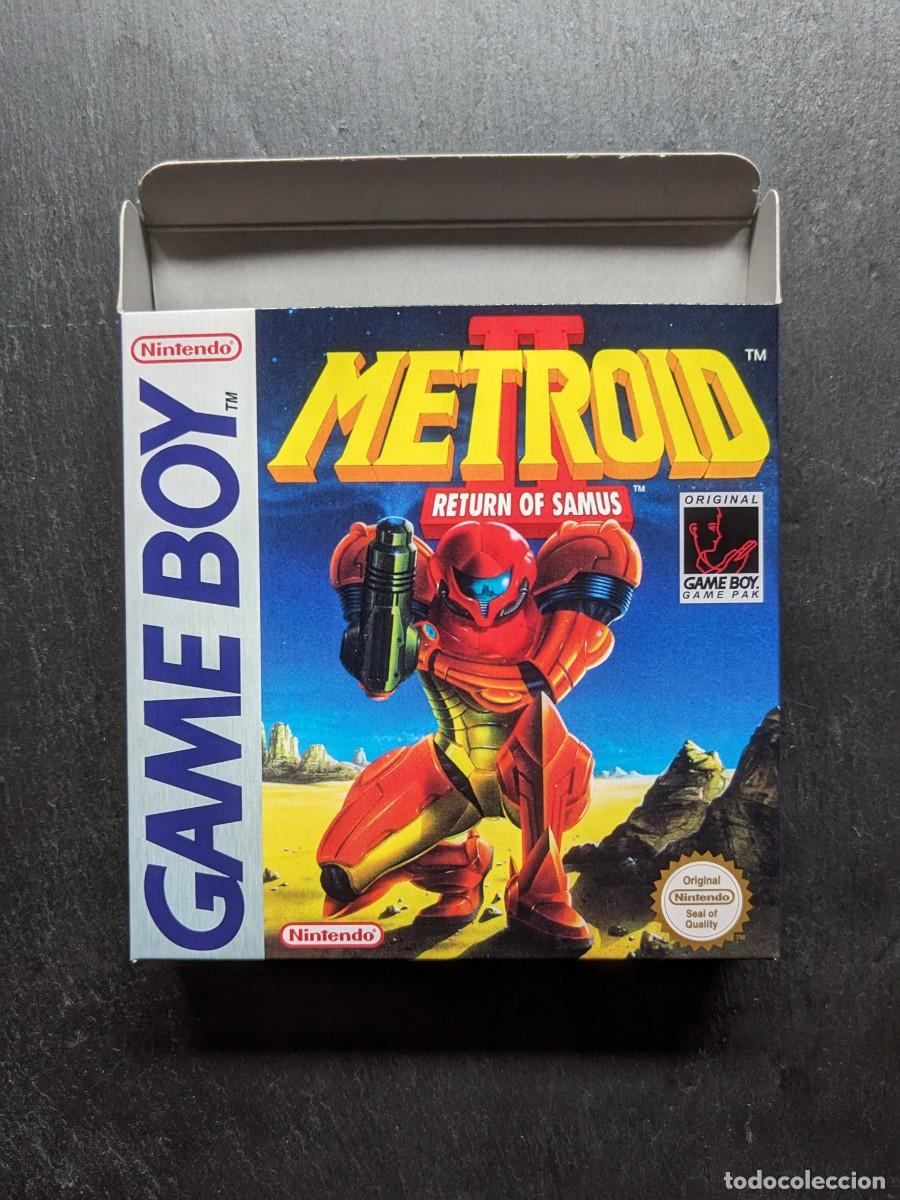 Videojuegos y Consolas: Caja repro Metroid II Game Boy