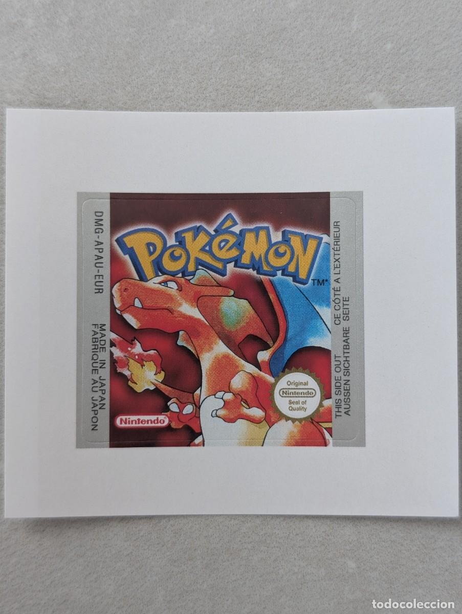 Videojuegos y Consolas: Pegatinas stickers sustitucion para cartuchos de Game Boy