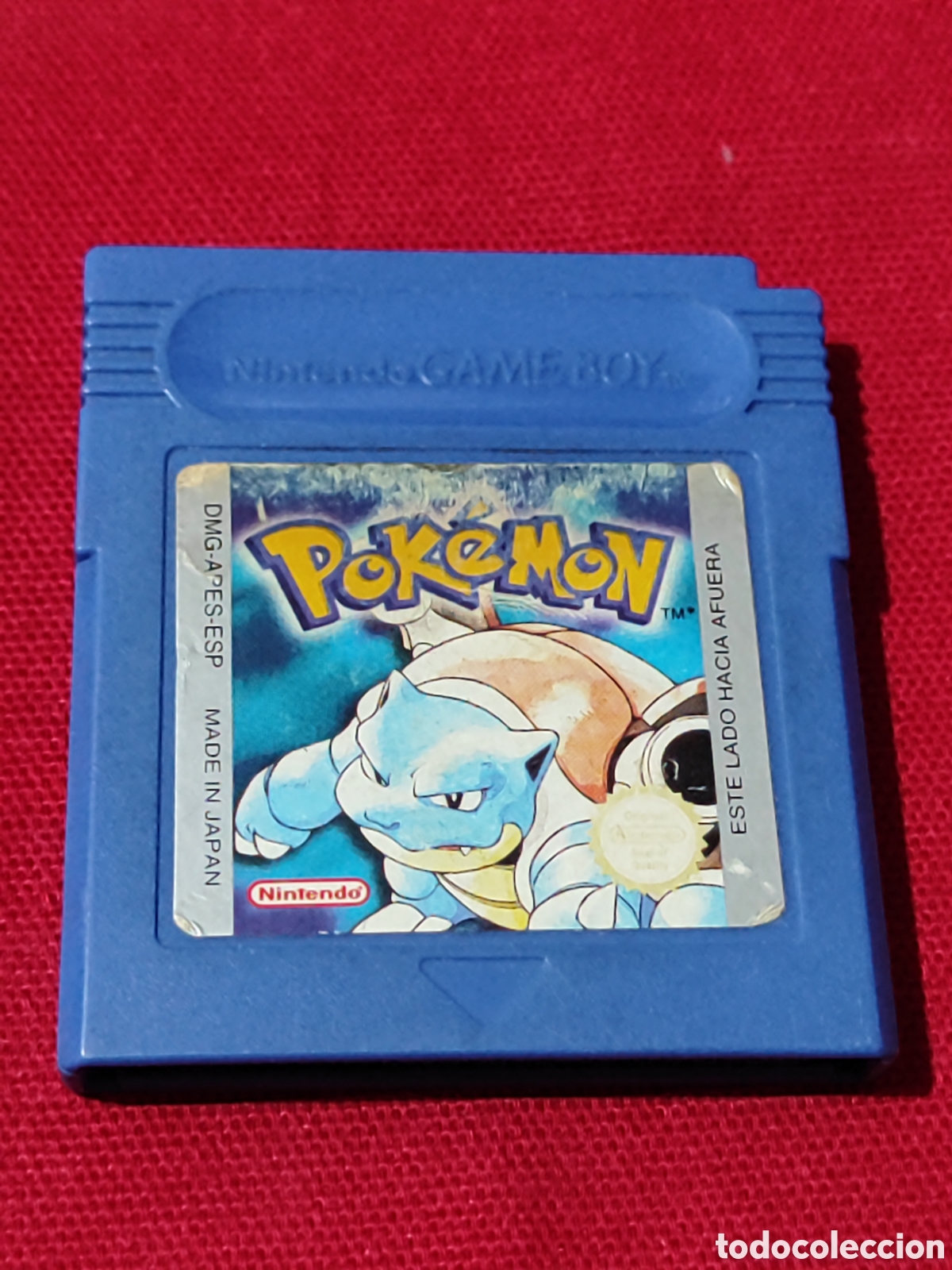 Videojuegos y Consolas: Video juego Nintendo Gameboy Game Boy Pok&eacute;mon azul DMG APES ESP ORIGINAL