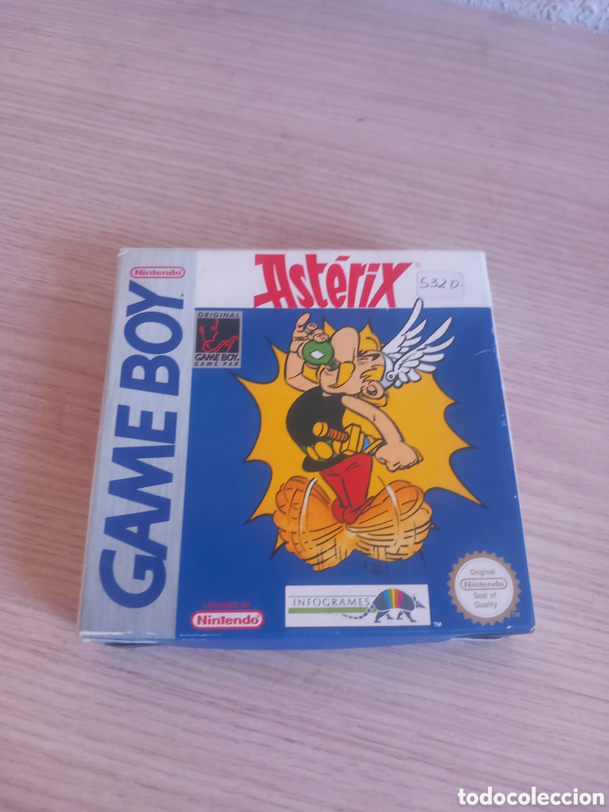 Videojuegos y Consolas: JUEGO ASTERIX GAME BOY CON CAJA FUNCIONA,,VER FOTOS