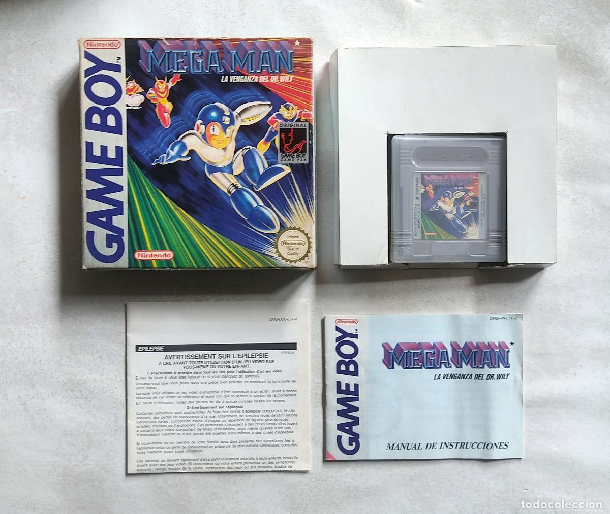 Videojuegos y Consolas: MegaMan Game Boy PAL Espa&ntilde;a La venganza del Dr Willy