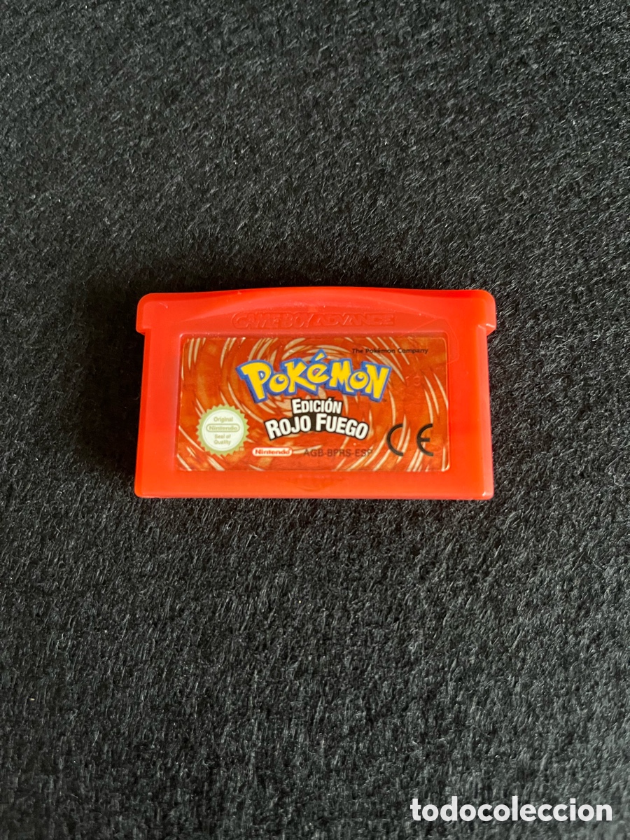 Videojuegos y Consolas: POK&Eacute;MON EDICI&Oacute;N ROJO FUEGO JUEGO PARA GAME BOY ADVANCE
