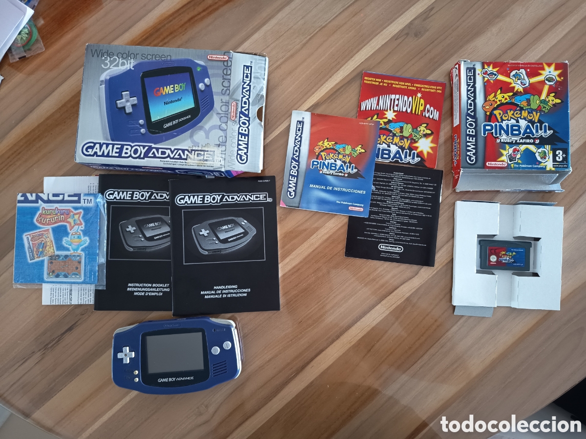 Videojuegos y Consolas: Gameboy Advance / Pokemon Pinball Rubi y Zafiro