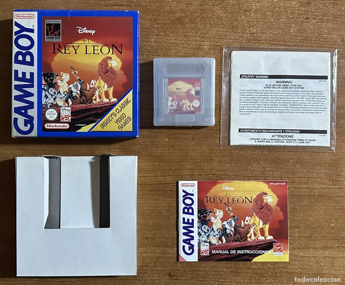 Videojuegos y Consolas: EL REY LEON Game Boy ESP