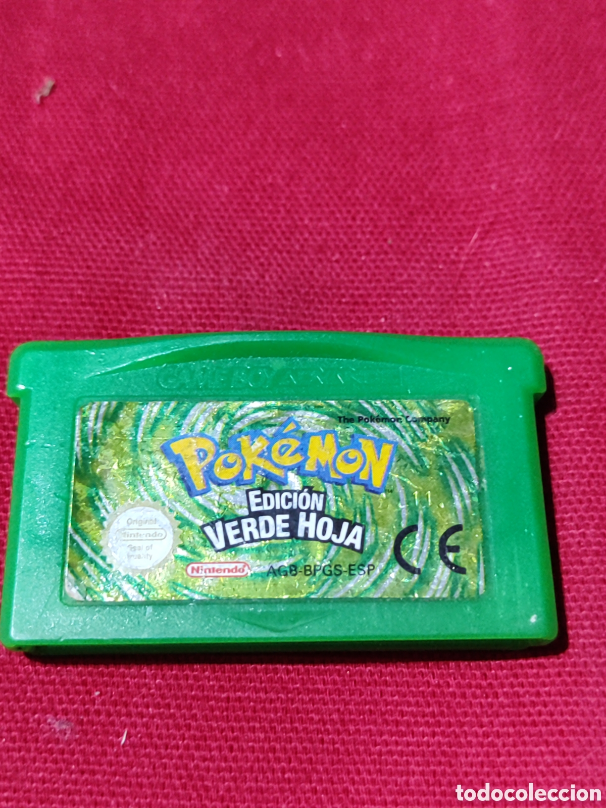 Videojuegos y Consolas: Juego para Gameboy Game boy POKEMON EDICION VERDE HOJA AGB BPGS ESP