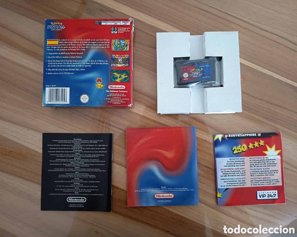 Videojuegos y consolas: Pokemon Pinball Rubi y Zafiro - Foto 2
