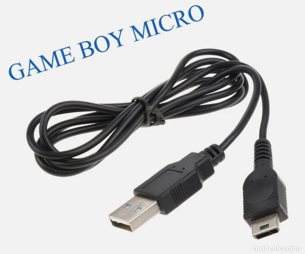 Videojuegos y Consolas: Cargador Game Boy Micro | cable USB nintendo GBM