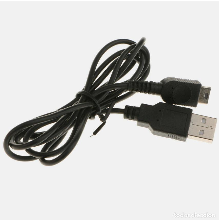 Videojuegos y consolas: Cargador Game Boy Micro | cable USB nintendo GBM - Foto 2