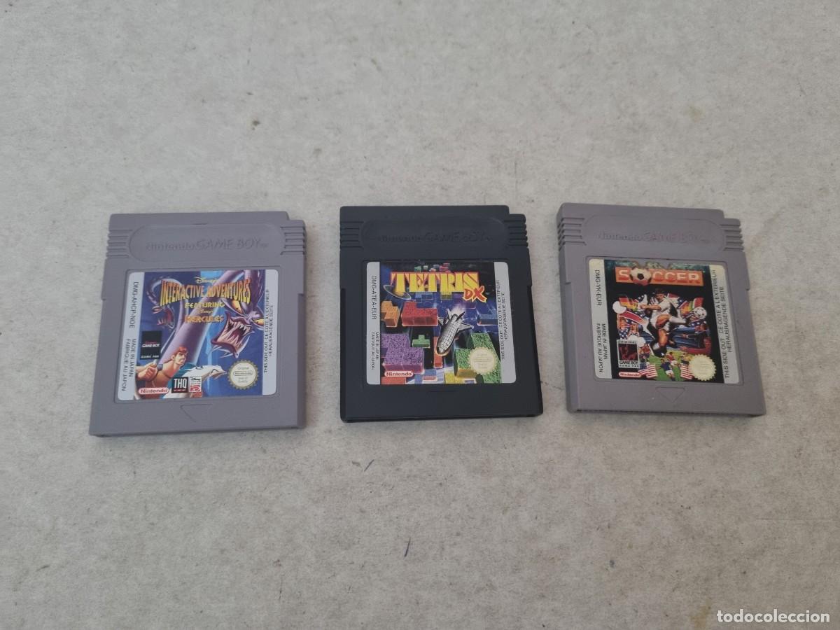 Videojuegos y consolas: Consola gameboy y tres juegos funcionando - Foto 11