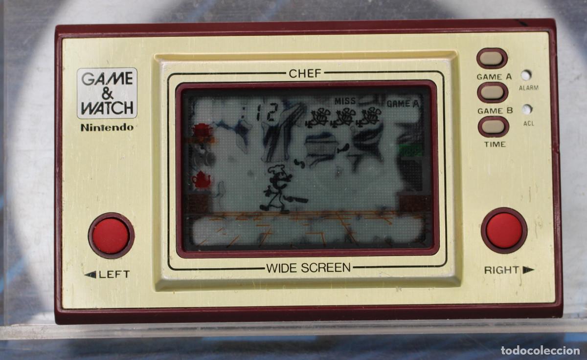 Videojuegos y Consolas: Nintendo Game & Watch: Chef. FP-24. 1981.