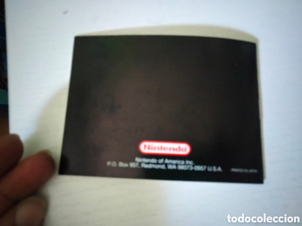 Videojuegos y consolas: Manual original Tennis Game Boy - Foto 4