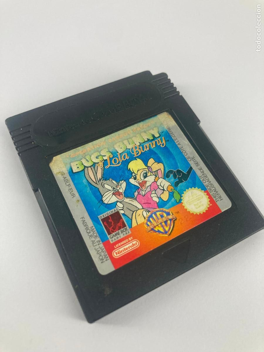 Videojuegos y Consolas: UEGO BUGS BUNNY LOLA BUNNY CARTUCHO CONSOLA GAMEBOY GAME BOY NINTENDO