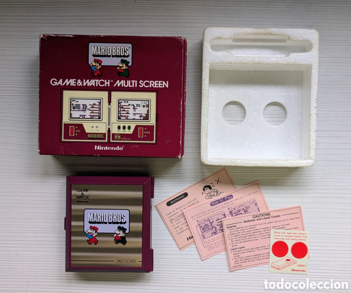 Videojuegos y Consolas: Game & Watch Mario Bros MW-56