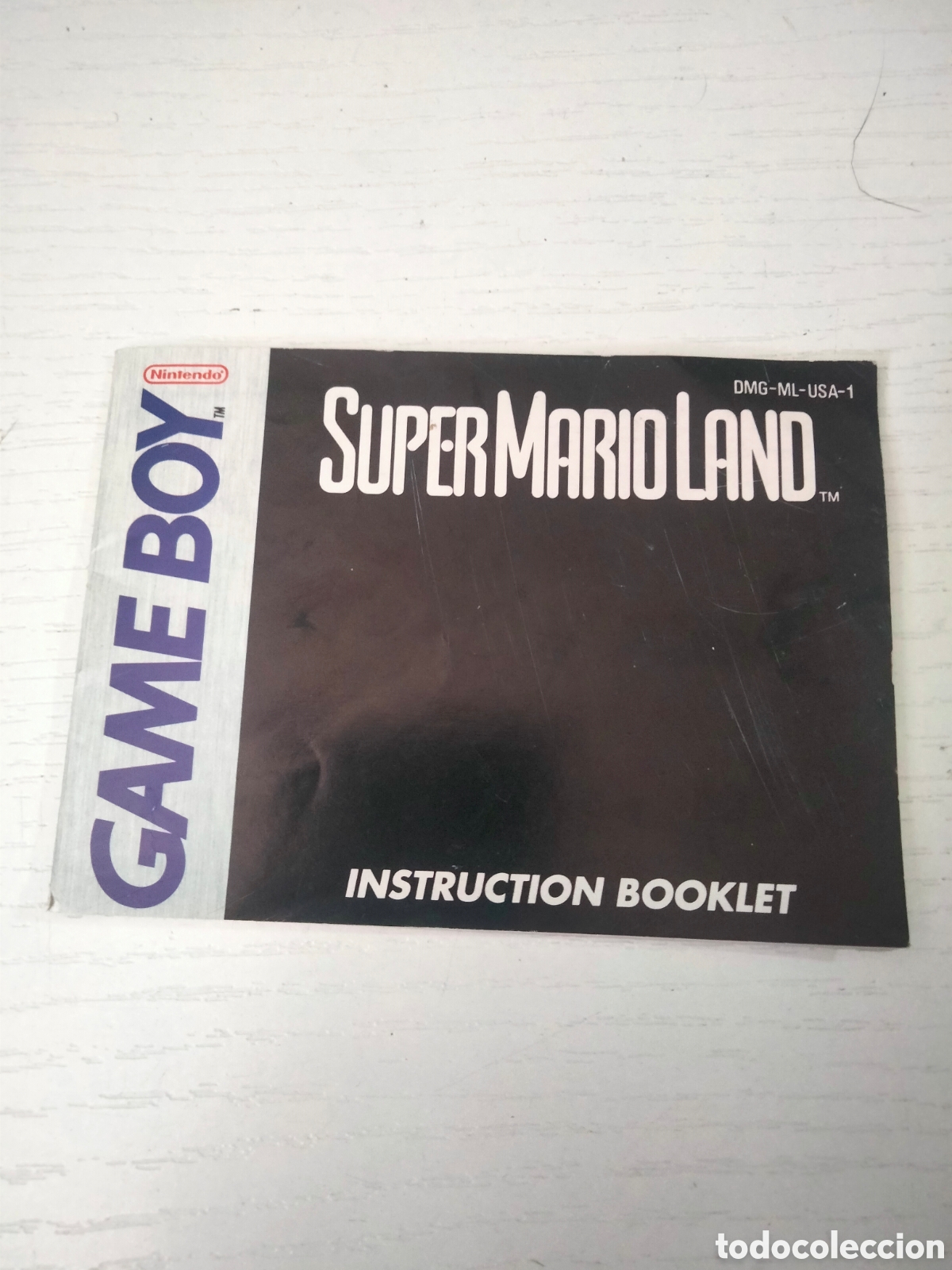 Videojuegos y Consolas: Manual de instrucciones original S&uacute;per Mario Land Game Boy