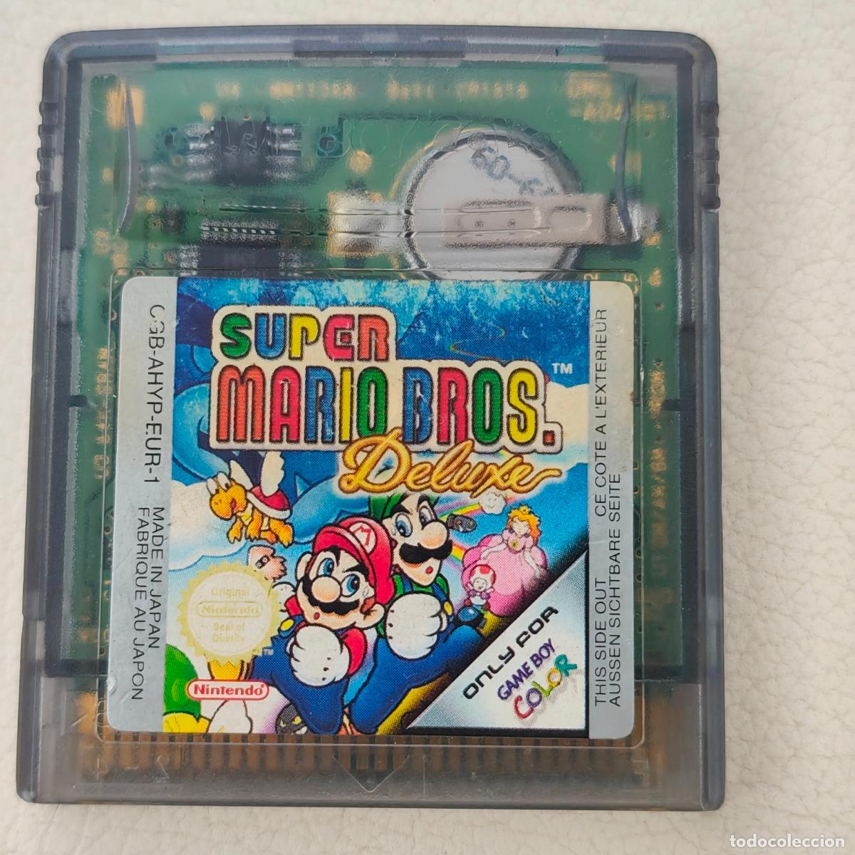 Videojuegos y Consolas: Juego S&uacute;per Mario Bros deluxe para game boy color NINTENDO