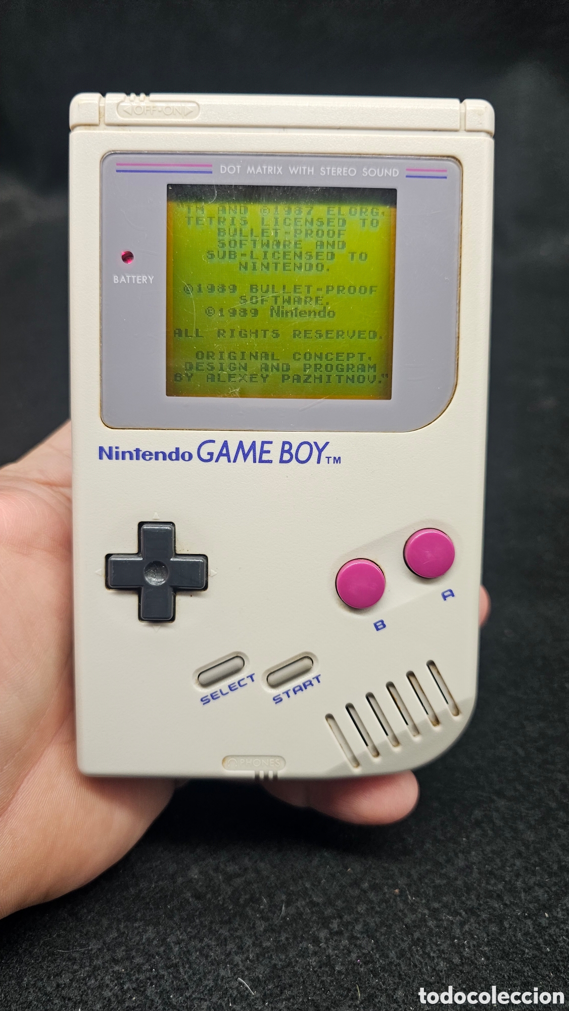 Videospiele und Konsolen: Game boy de Nintendo con juego Tetris