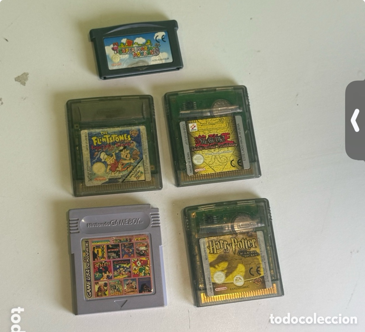 Videogiochi e Consoli: Lote 5 Juegos Originales Nintendo Game Boy Color y Game Boy Advance Harry Potter Yu-Gi-Oh