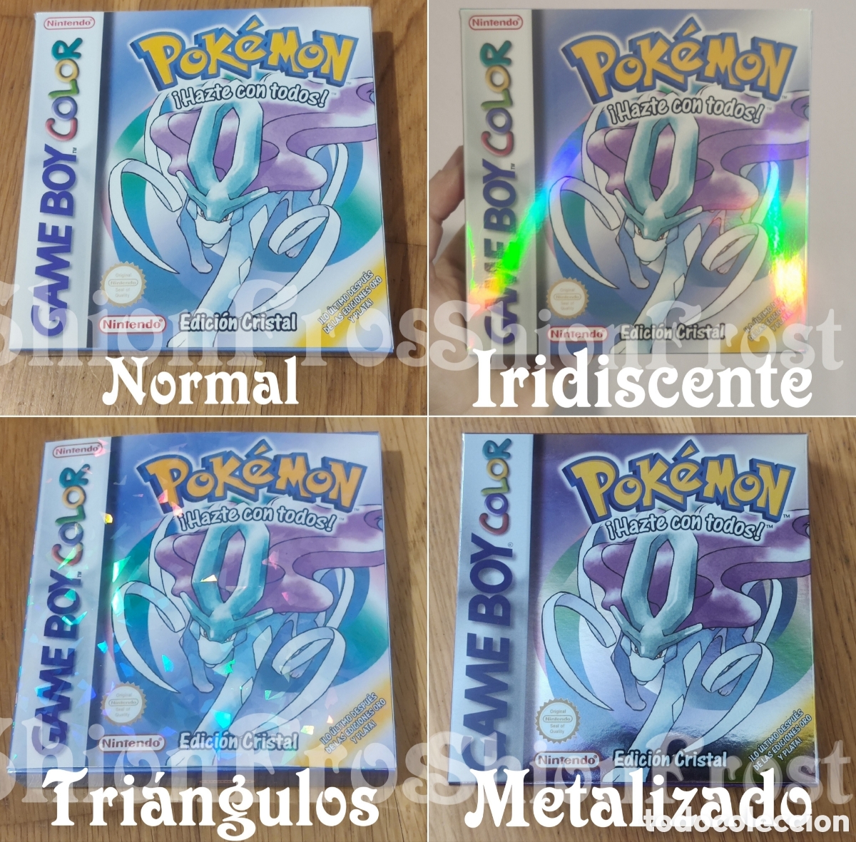 Videojuegos y consolas: Caja Pok&eacute;mon Verde (Repro) - Foto 5
