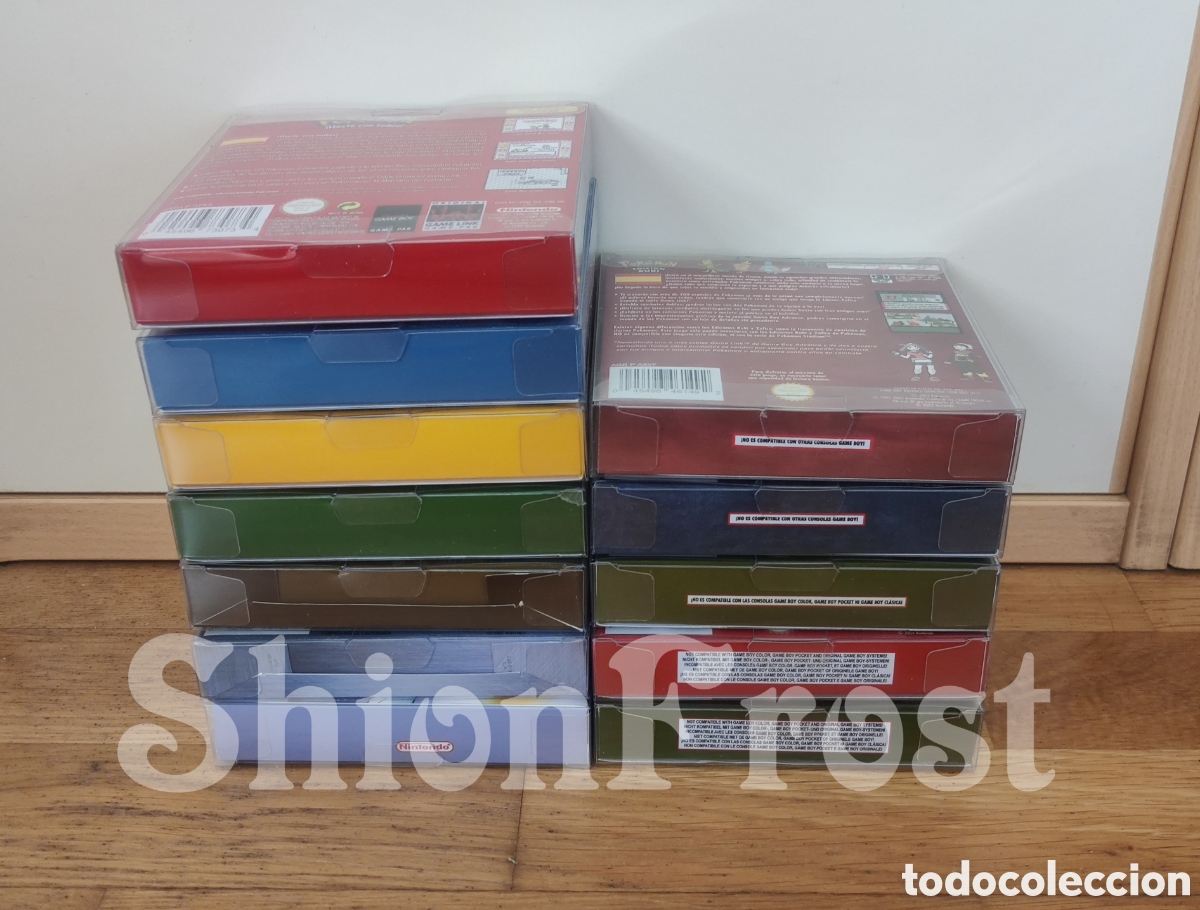 Videojuegos y consolas: Caja Pok&eacute;mon Verde (Repro) - Foto 10