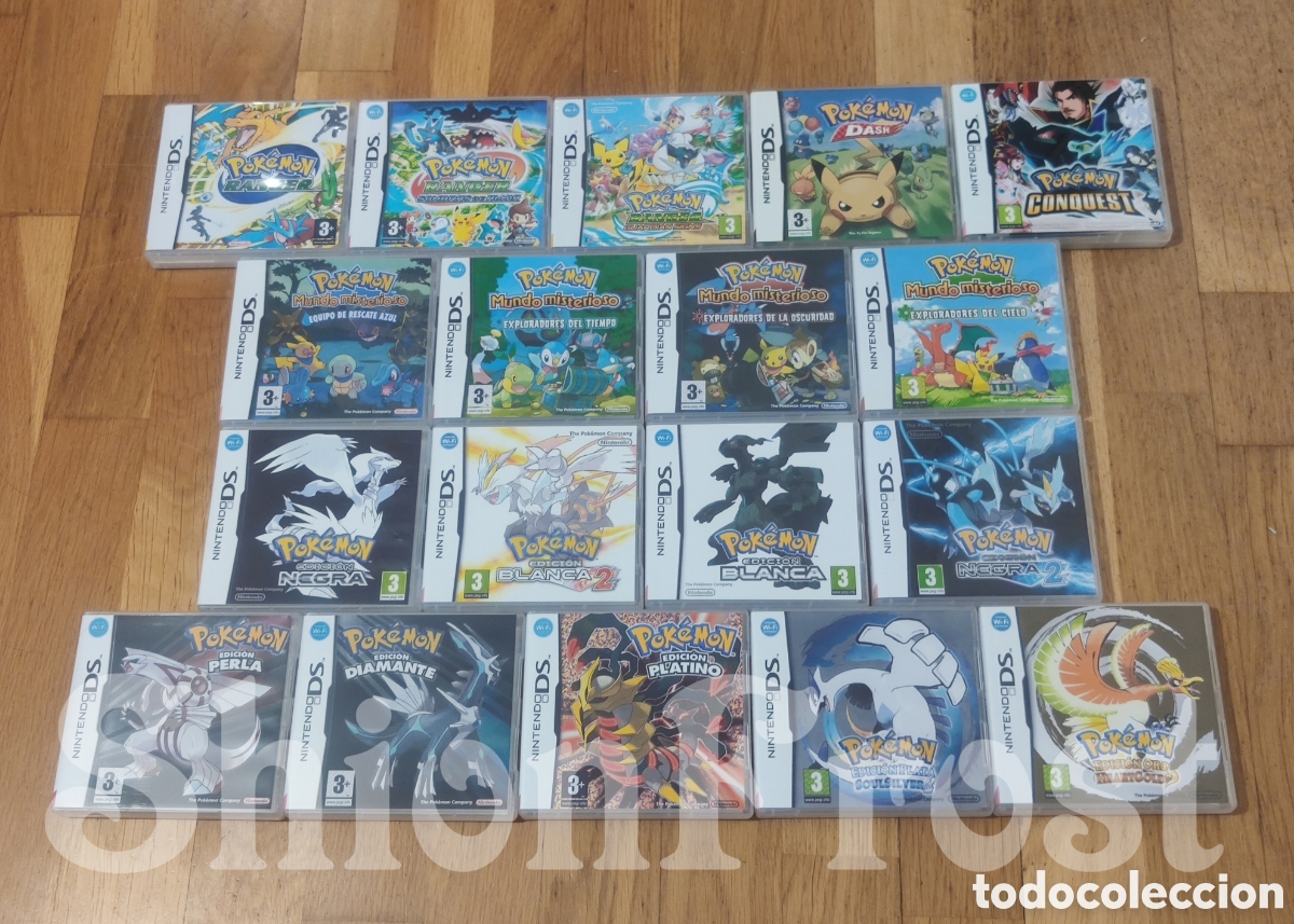 Videojuegos y consolas: Caja Pok&eacute;mon Verde (Repro) - Foto 13