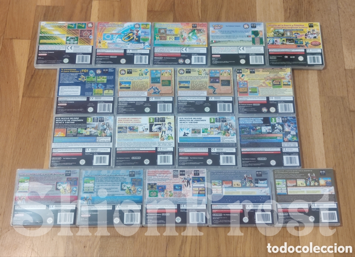 Videojuegos y consolas: Caja Pok&eacute;mon Verde (Repro) - Foto 14