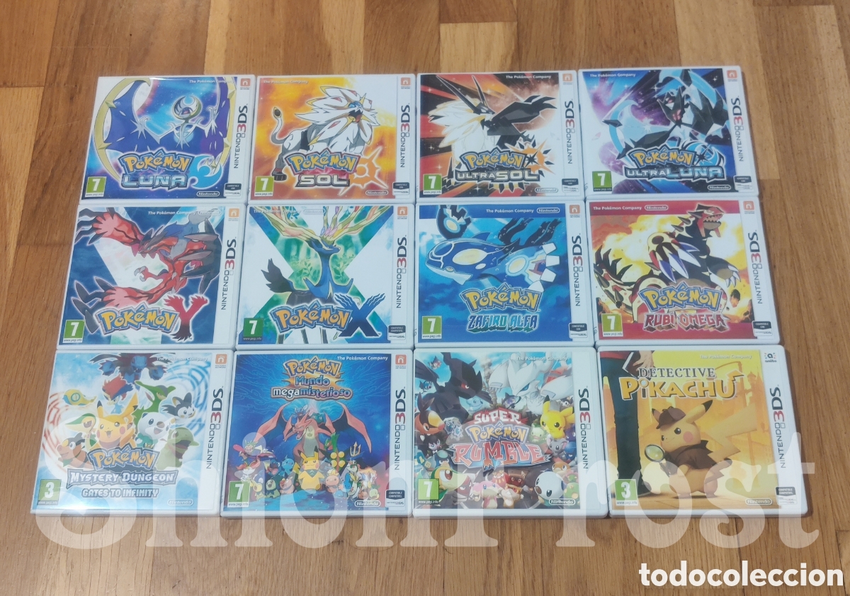 Videojuegos y consolas: Caja Pok&eacute;mon Verde (Repro) - Foto 16