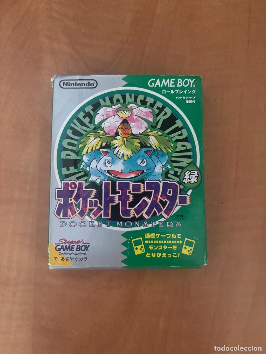 Video Games and Consoles: Pok&eacute;mon verde Gameboy japon&eacute;s