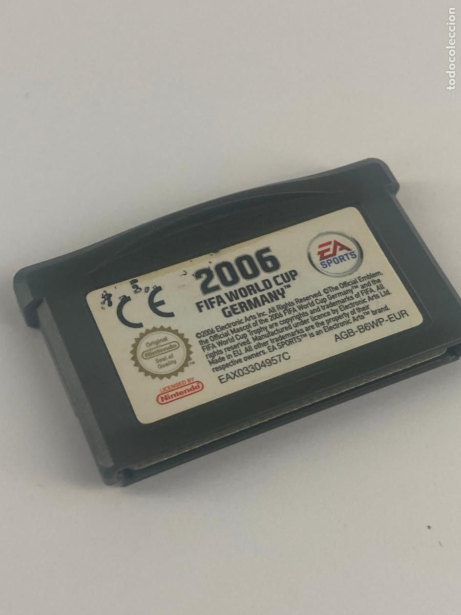 Videojuegos y consolas: VIDEO JUEGO FIFA WORLD CUP 2006 CARTUCHO CONSOLA GAMEBOY ADVANCE NINTENDO GBA