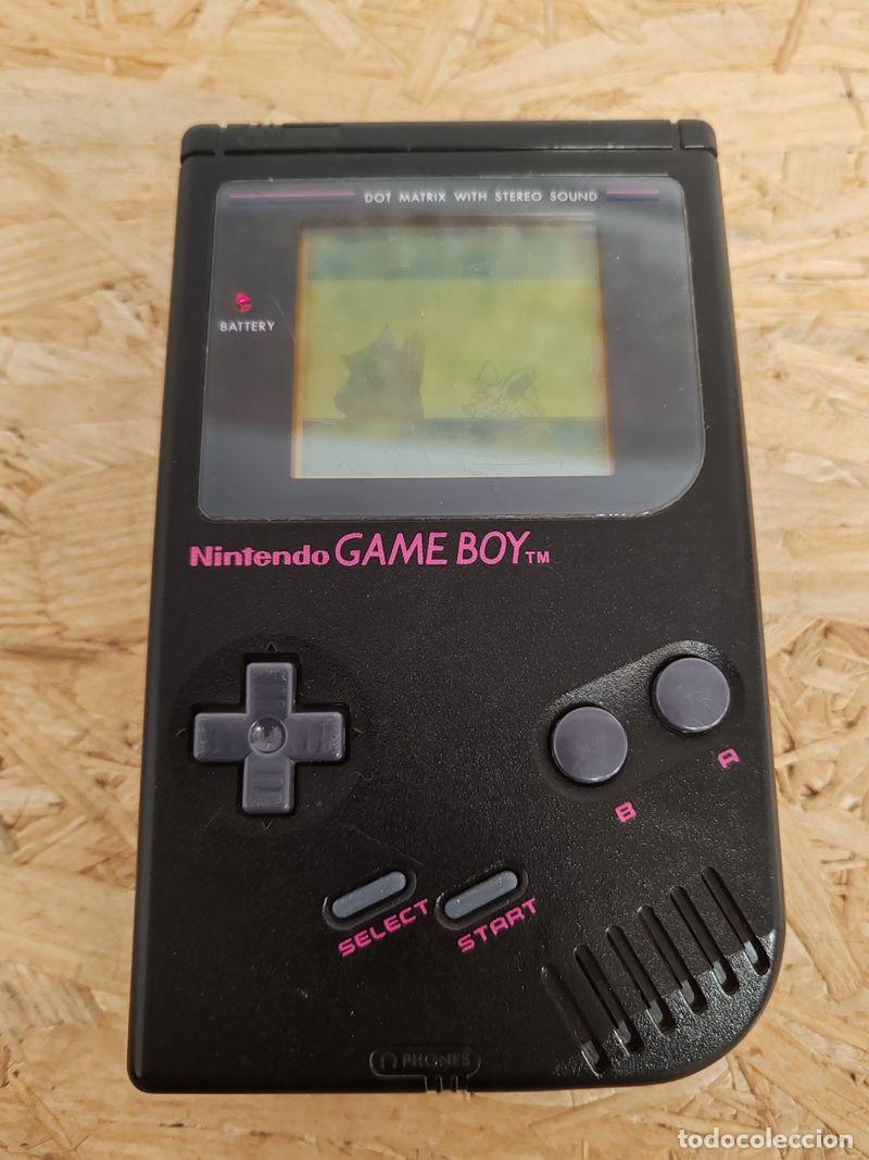 Videojuegos y consolas: Nintendo Game Boy Classic DMG-01 Negra