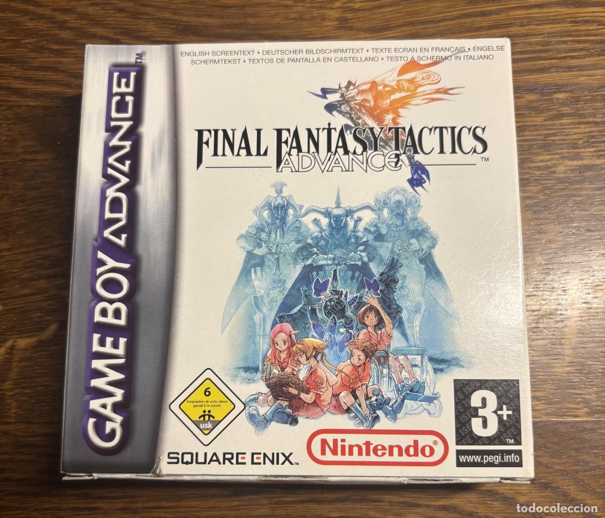 Video Games and Consoles: FINAL FANTASY TACTICS ADVANCE para Nintendo Gameboy Advance completo