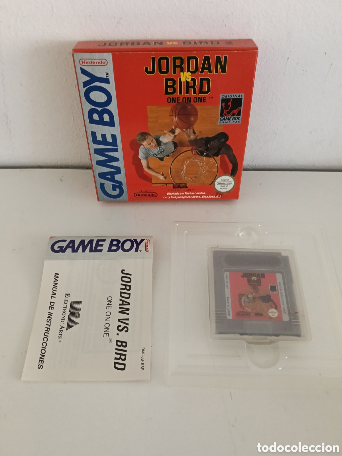 Videojuegos y consolas: Jordan vs Bird one on one Gameboy