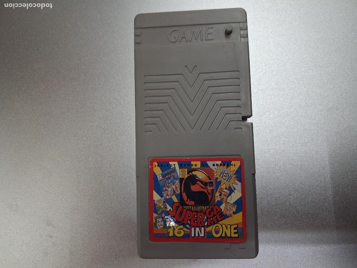 Videojuegos y consolas: RARISIMO CARTUCHO VIDEOJUEGO 16 EN 1 PARA GAME BOY NINTENDO